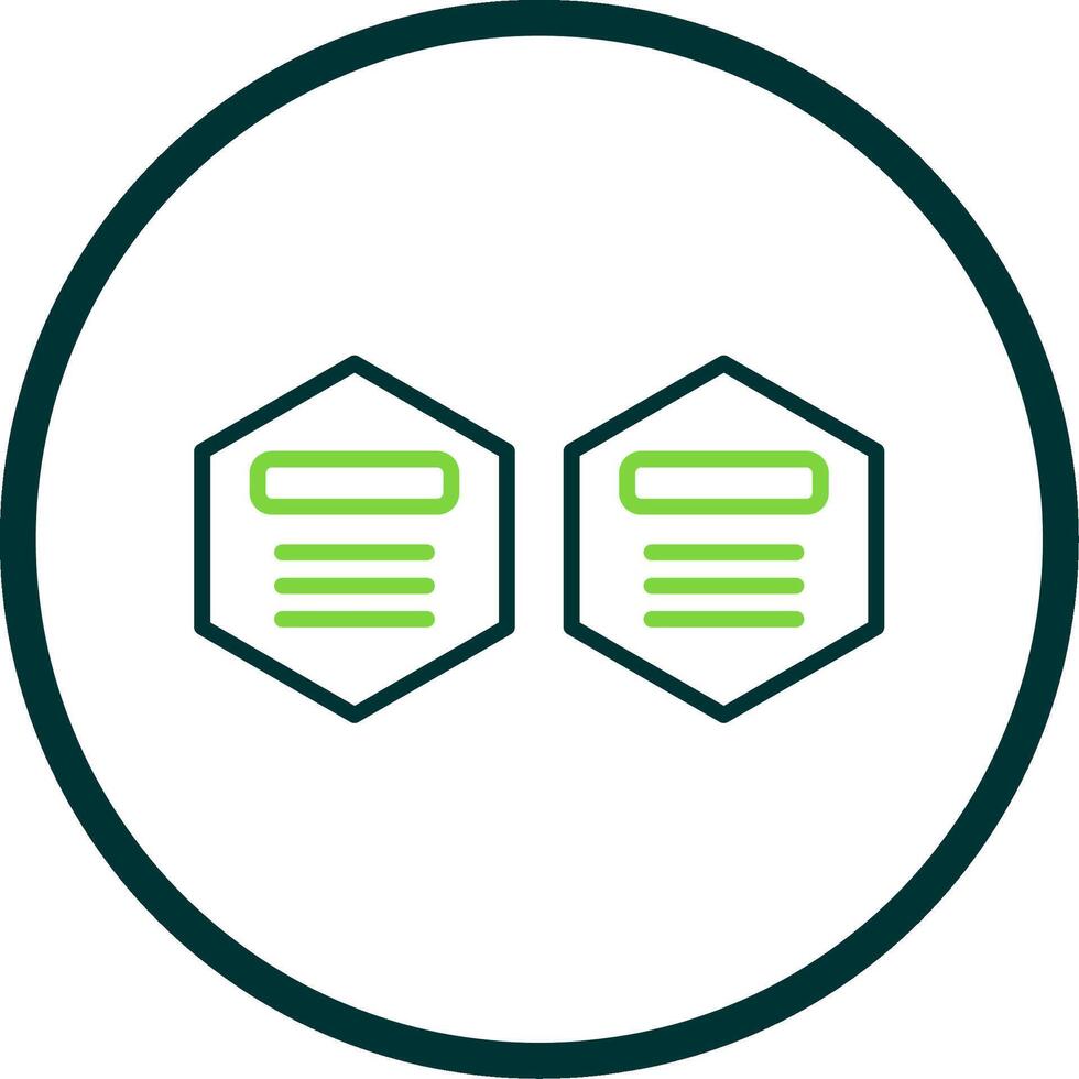 Infographic Elements Line Circle Icon Design vector