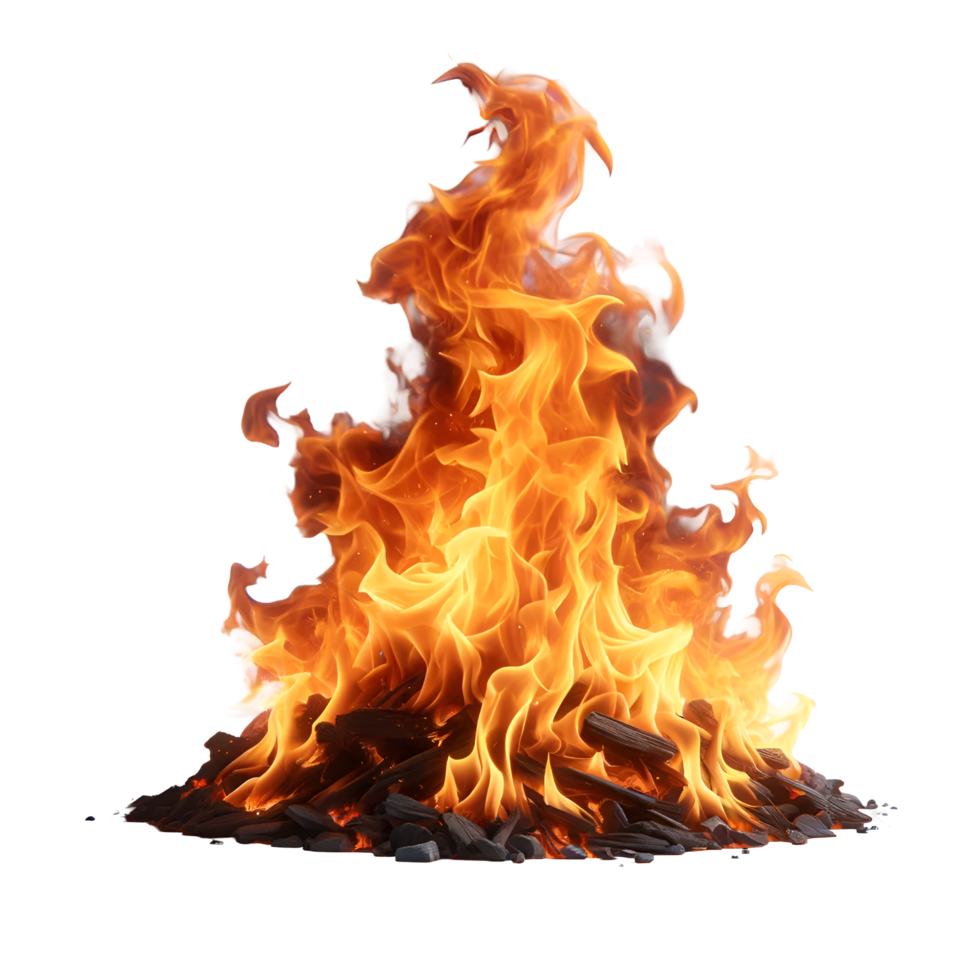 ilustración de fuego ardiente fuego png