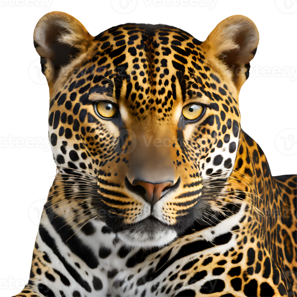 Realistic beautiful jaguar png