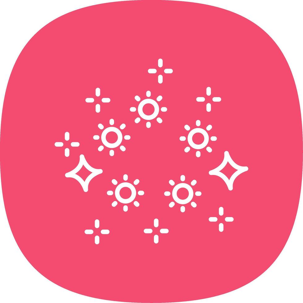 Lights Line Curve Icon Design vector