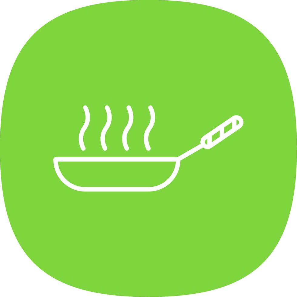Pan Line Curve Icon Design vector