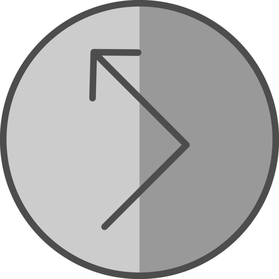 rebotar línea lleno escala de grises icono diseño vector