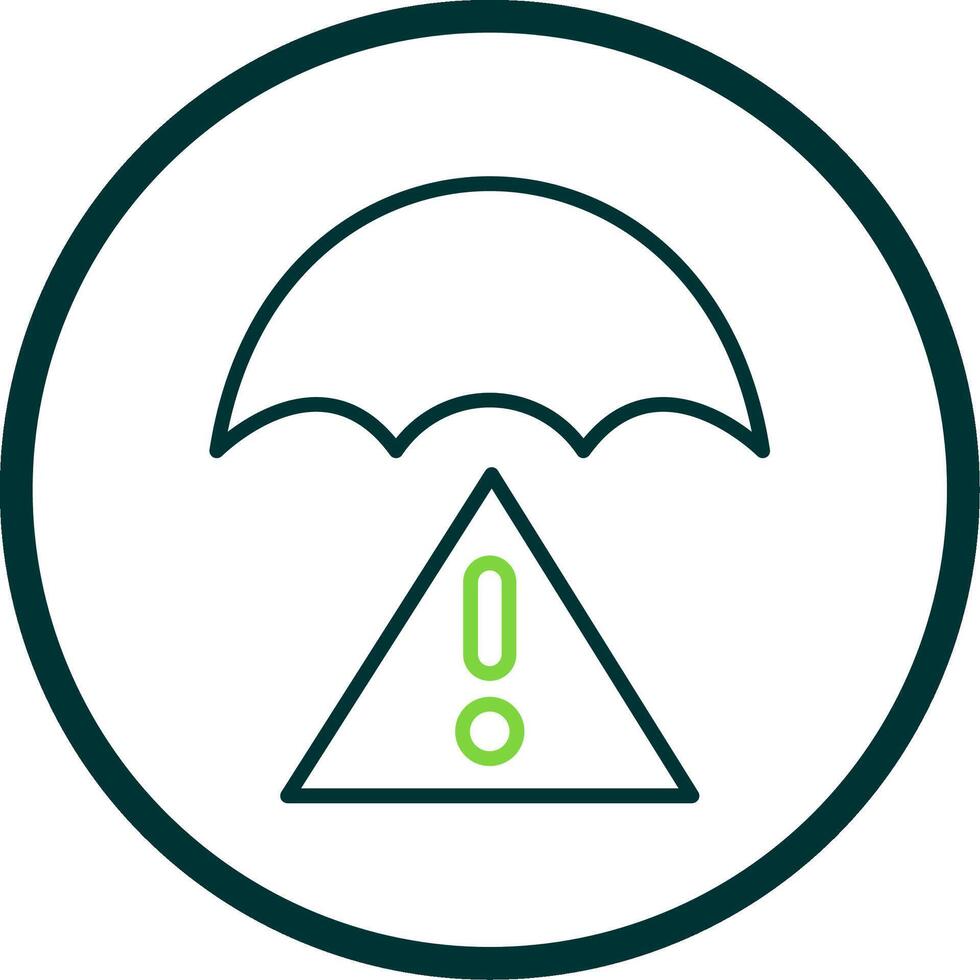 Sign Line Circle Icon Design vector