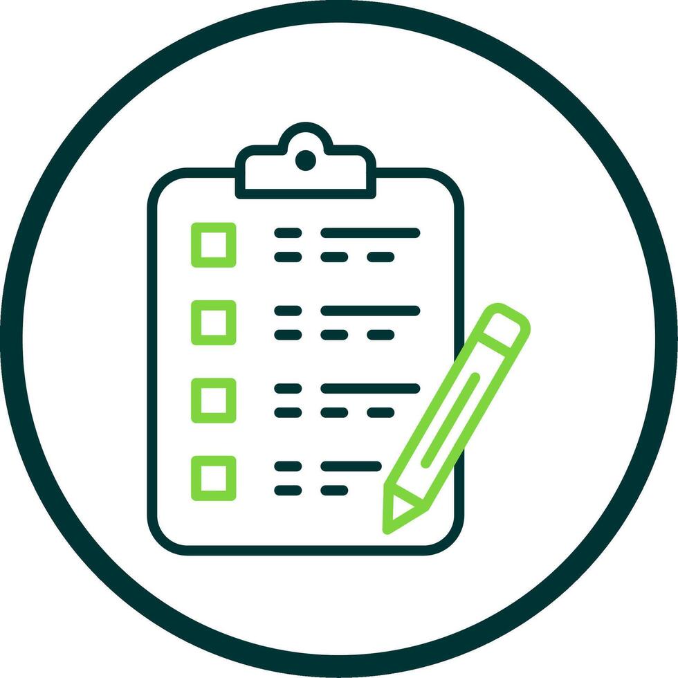 Writing Line Circle Icon Design vector