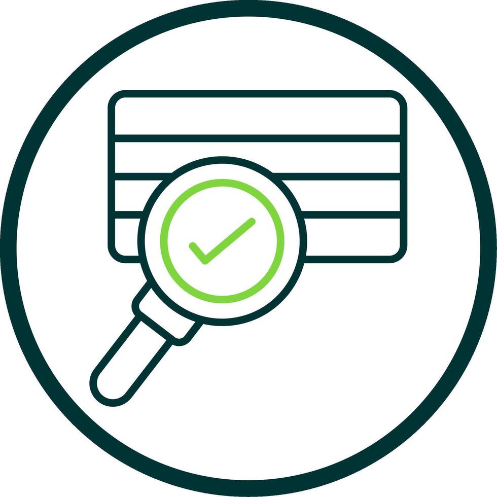 Soil Sampling Line Circle Icon Design vector