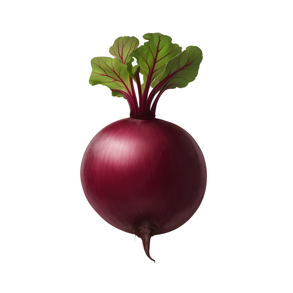 Beetroot isolated on transparent background png