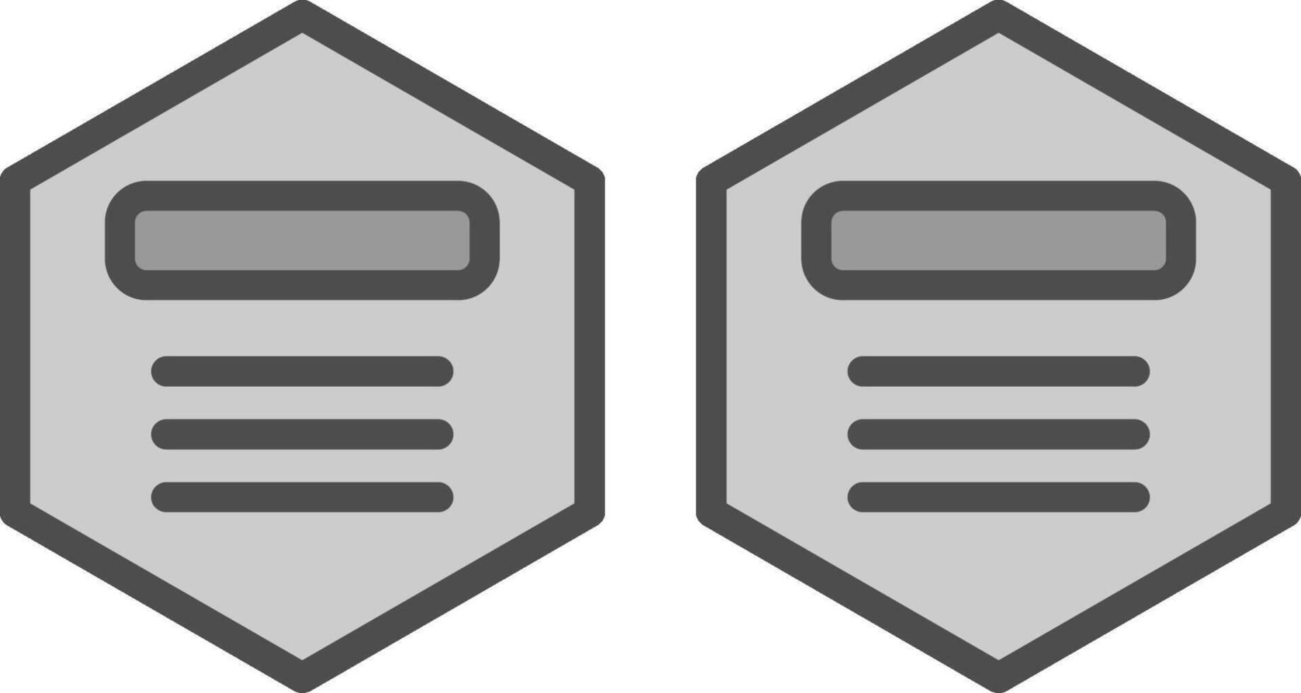Infographic Elements Line Filled Greyscale Icon Design vector
