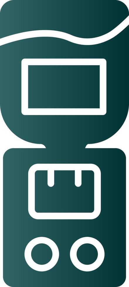 Water Dispenser Glyph Gradient Icon vector