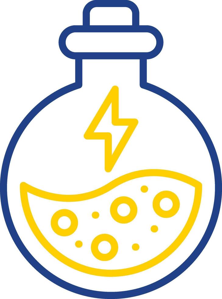 Scientific Line Two Colour Icon Design vector