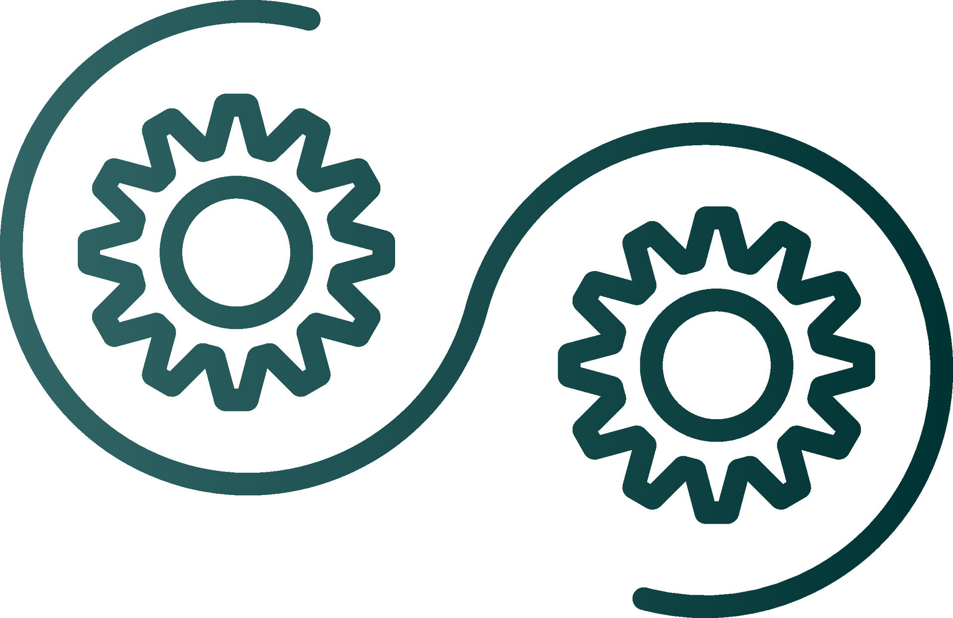 devops línea degradado icono 43683116 Vector en Vecteezy