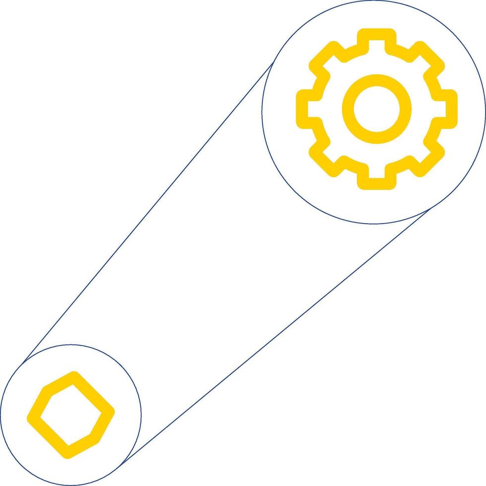 cinturón línea dos color icono diseño vector