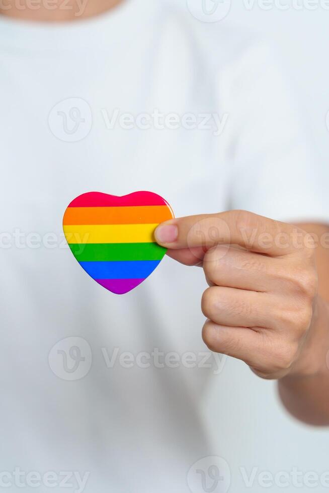 LGBT pride month concept photo
