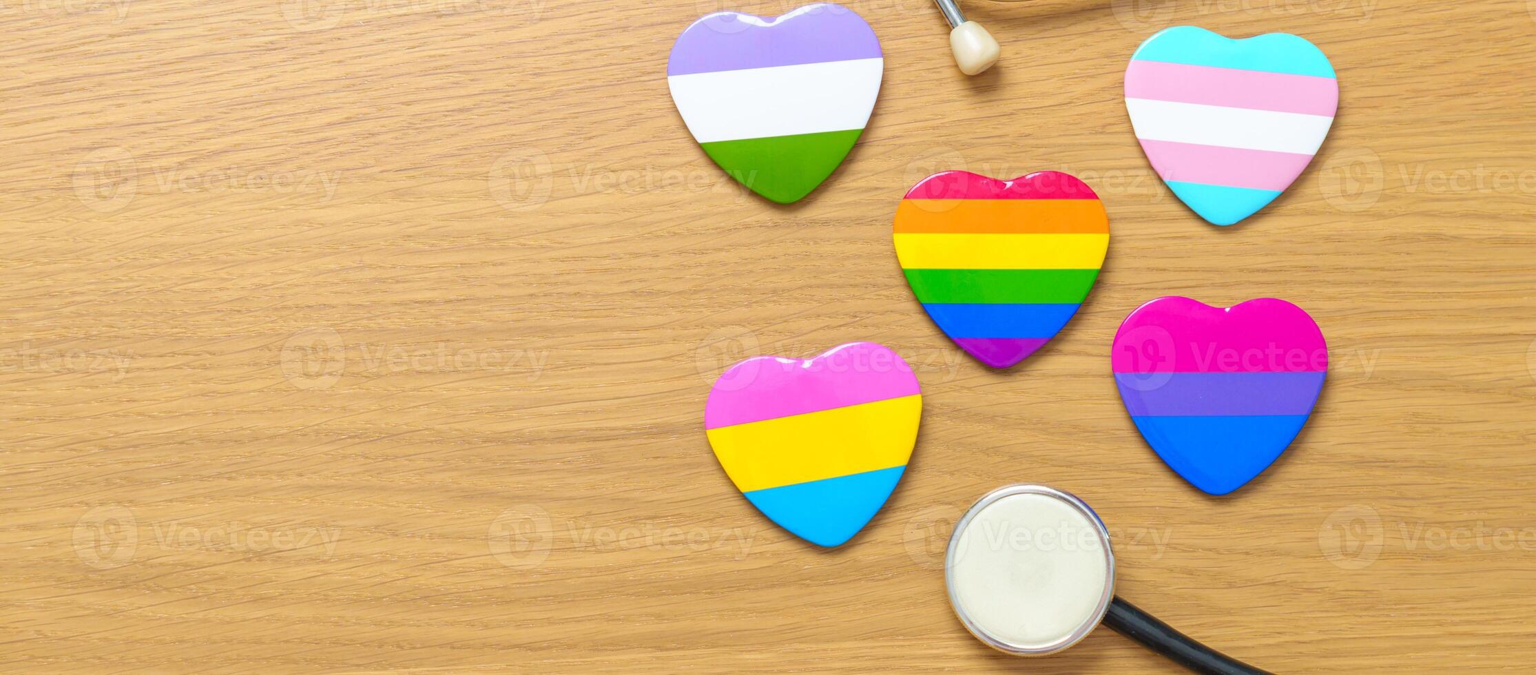 LGBT pride month concept photo