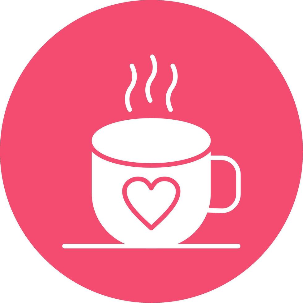 Coffee Multi Color Circle Icon vector