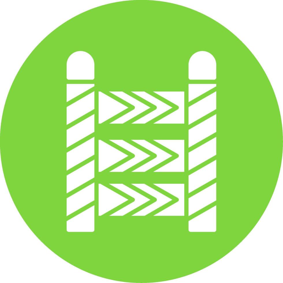 Police Multi Color Circle Multi Color Circle Icon vector