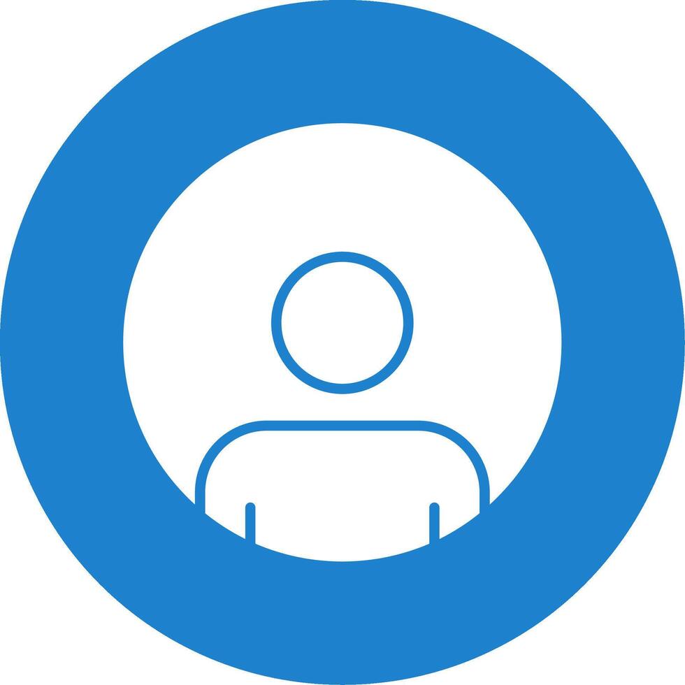User Multi Color Circle Icon vector