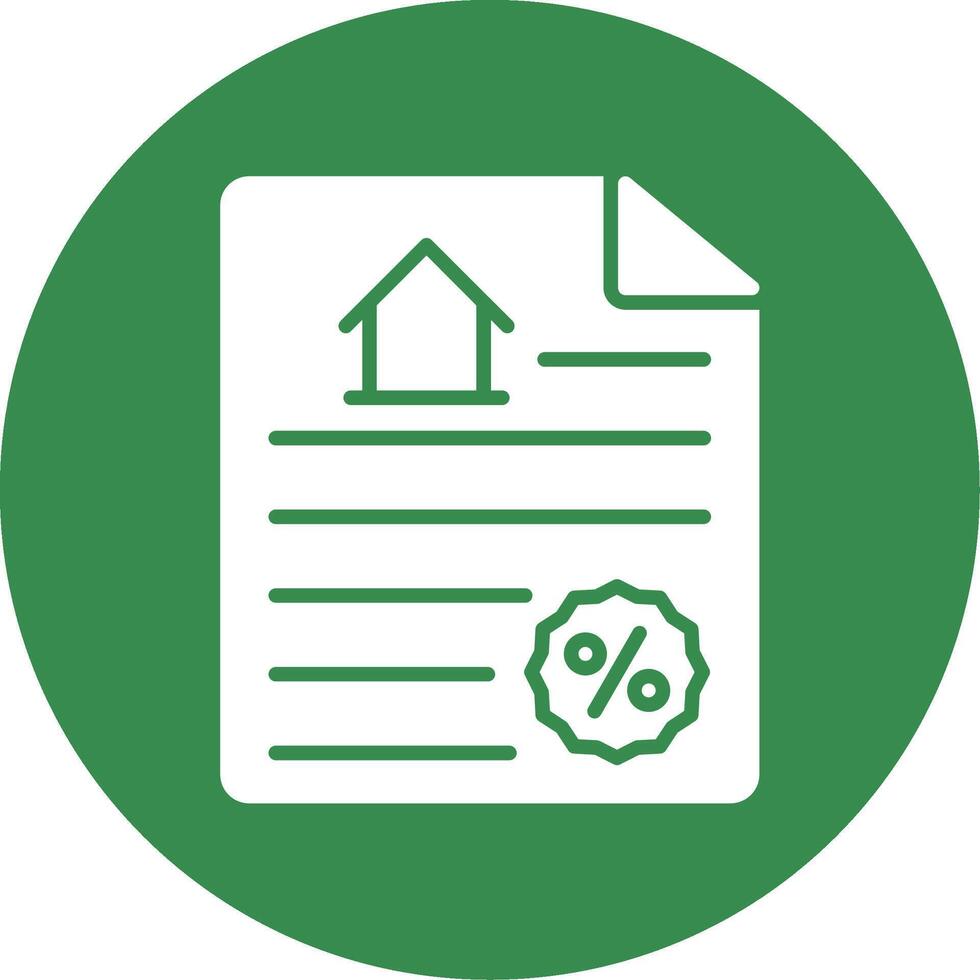 Contract Multi Color Circle Icon vector
