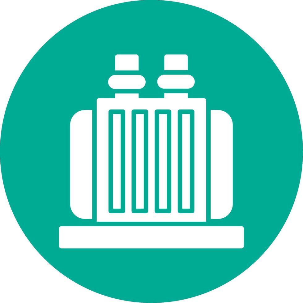 Transformer Multi Color Circle Icon vector