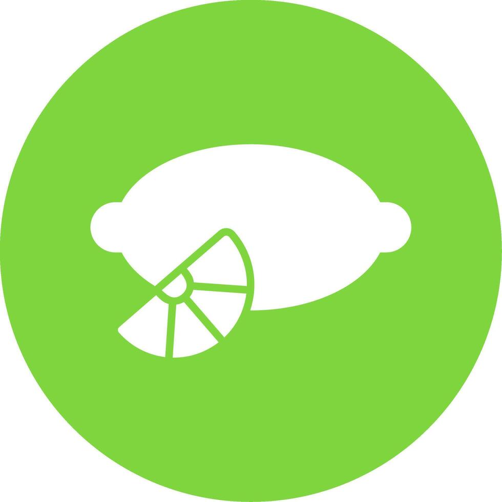 Lemon Multi Color Circle Icon vector