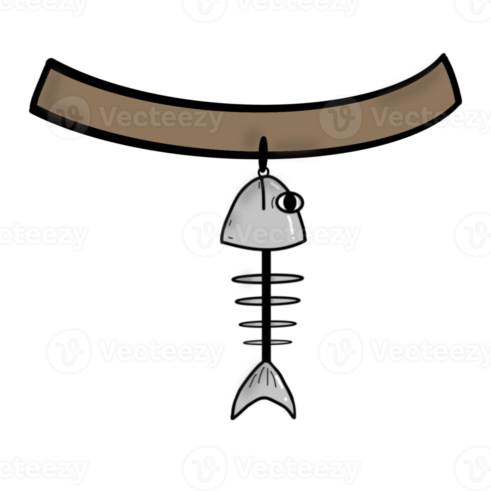 Hand drawing of cute pet collars png