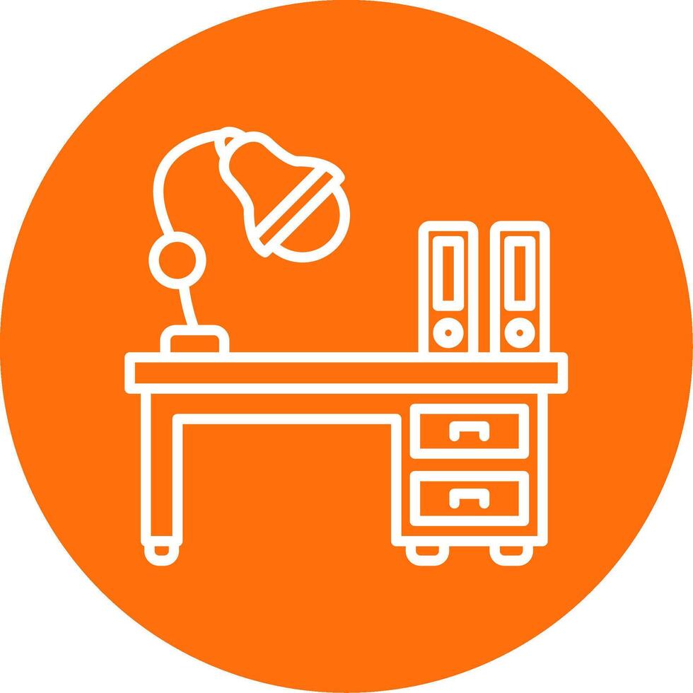 Workspace Multi Color Circle Icon vector