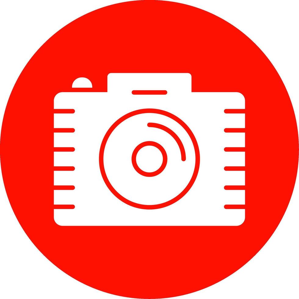 Photography Multi Color Circle Icon vector