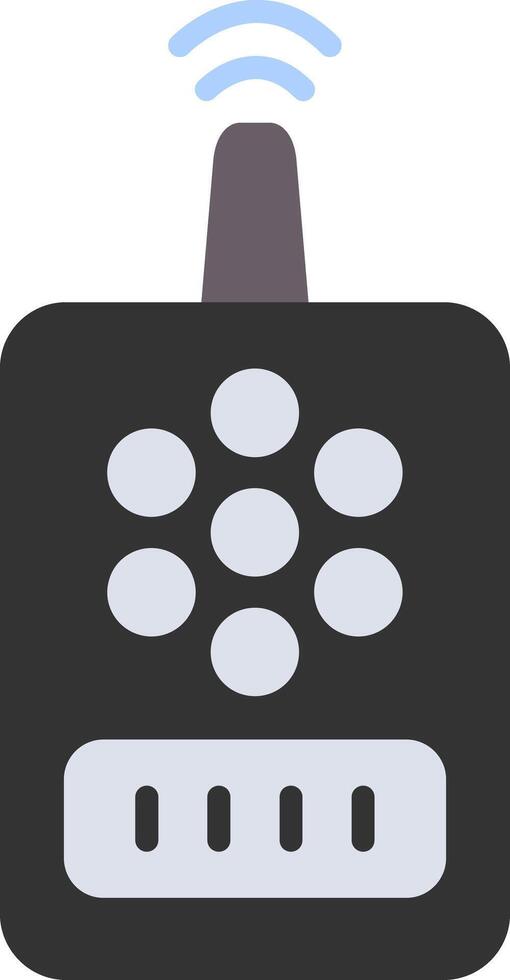 Device Flat Circle Icon vector