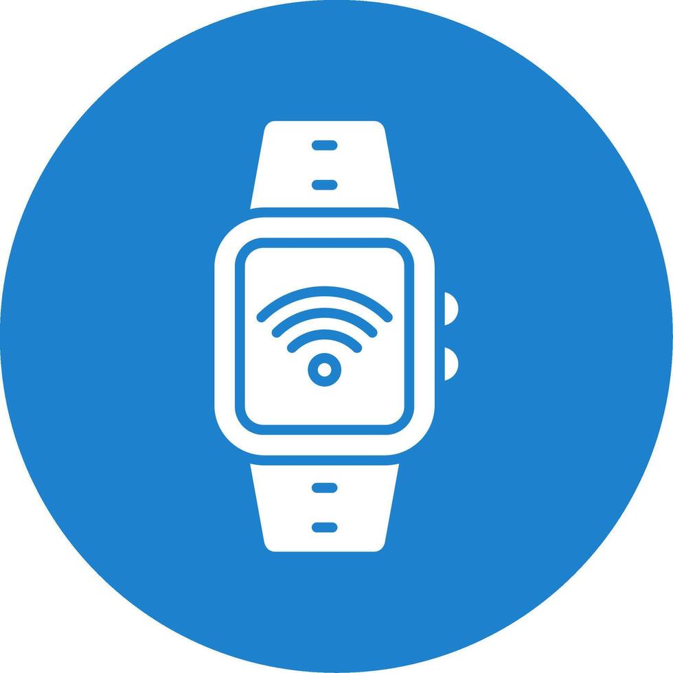 Wi-fi Multi Color Circle Icon vector