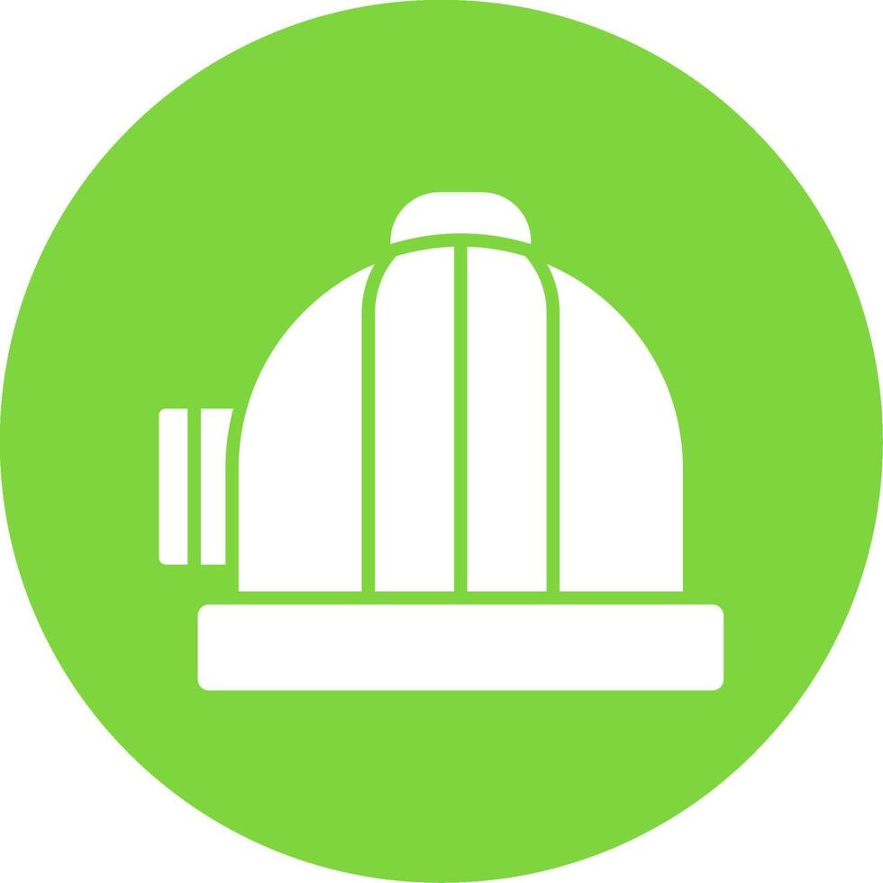 Cage Multi Color Circle Icon vector