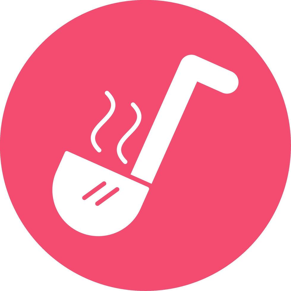 Ladle Multi Color Circle Icon vector