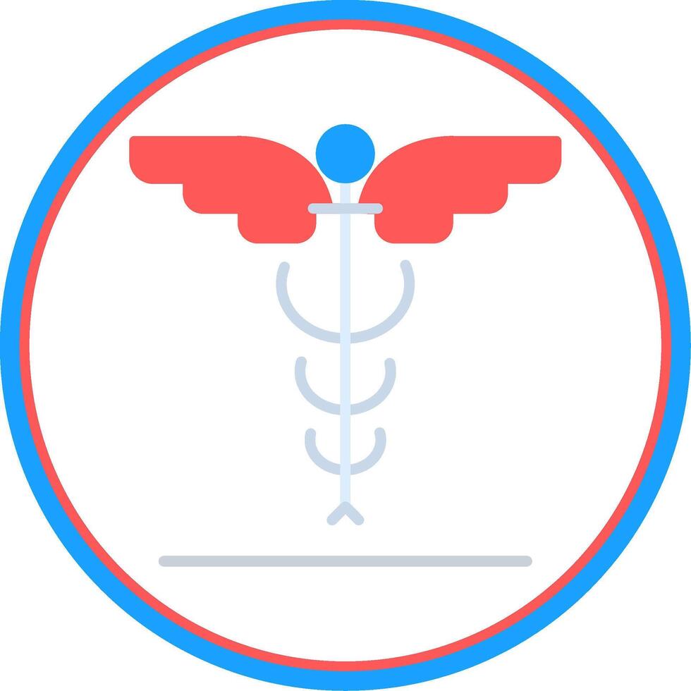 Medicine Flat Circle Icon vector