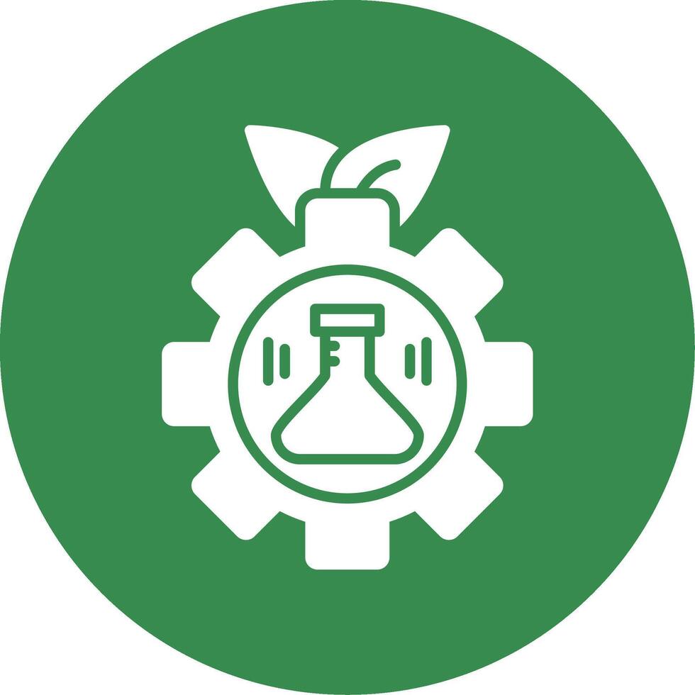 Bioengineering Multi Color Circle Icon vector