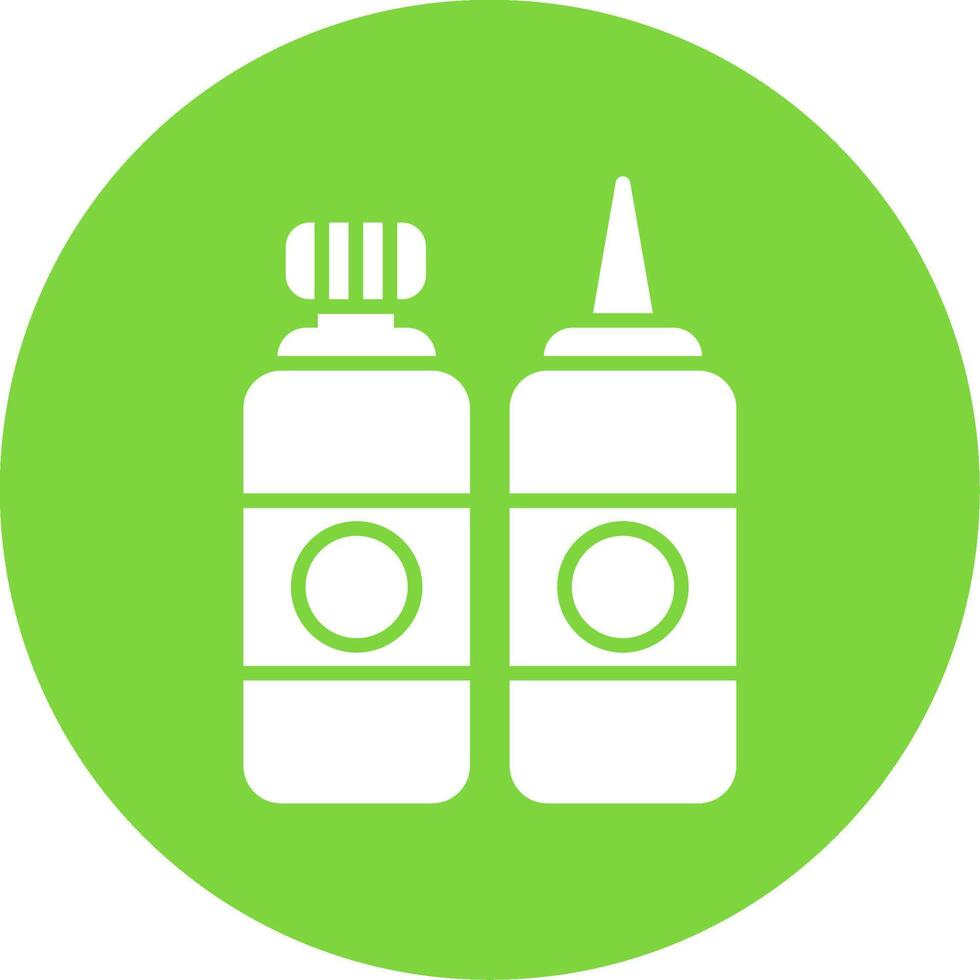 Sauces Multi Color Circle Icon vector