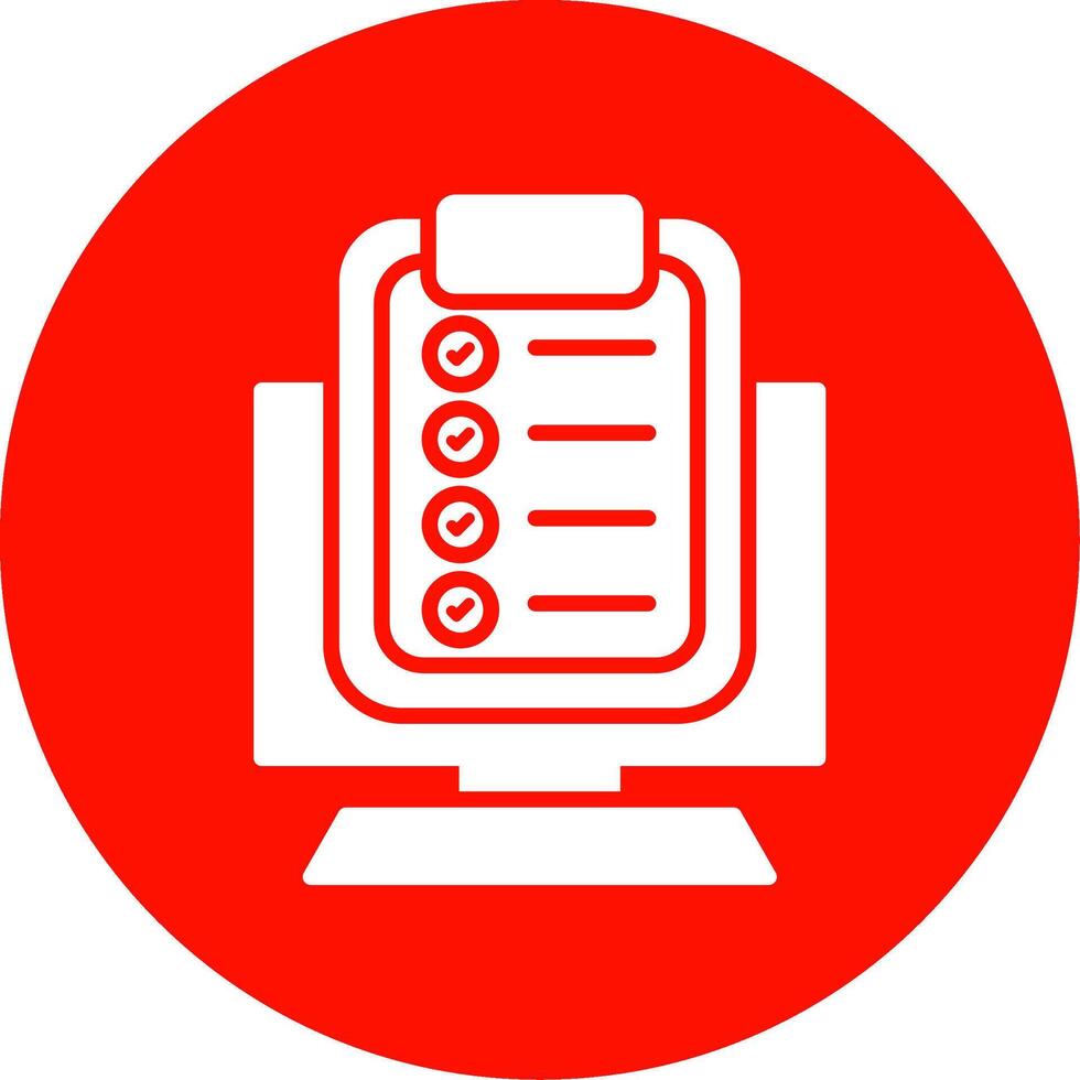 Tasks Multi Color Circle Icon vector