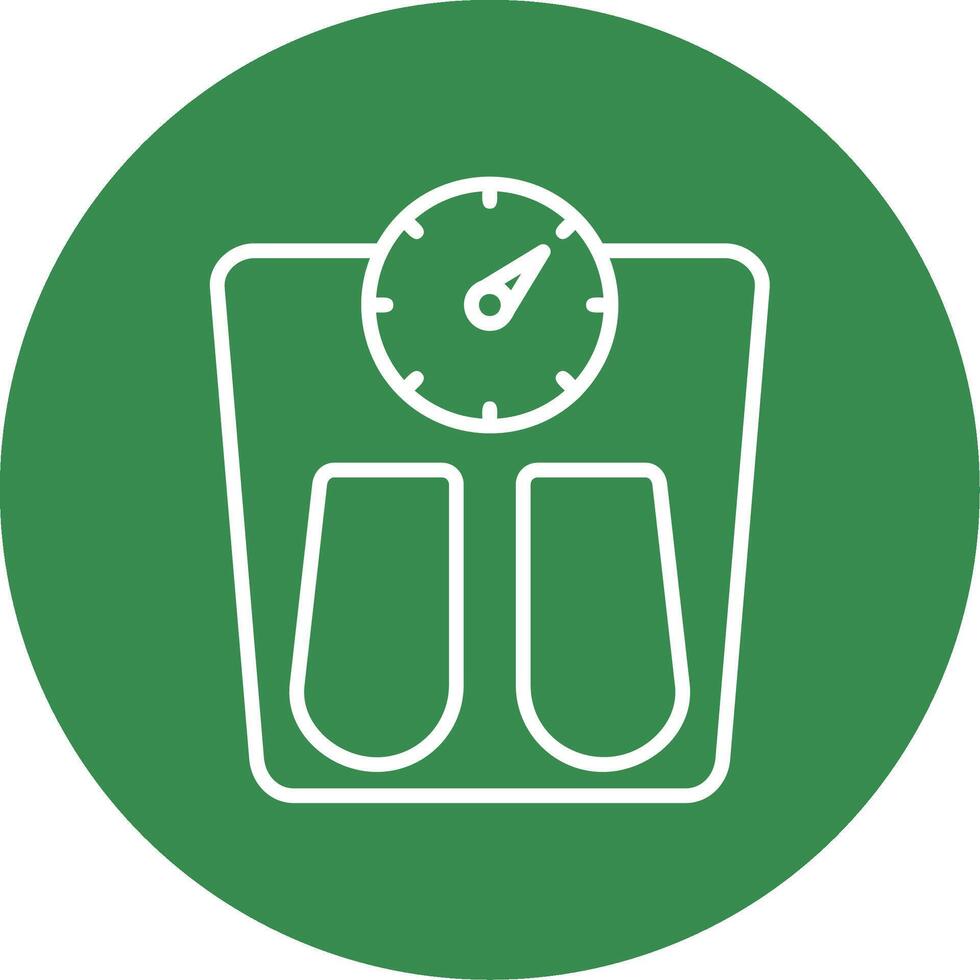 Scales Multi Color Circle Icon vector