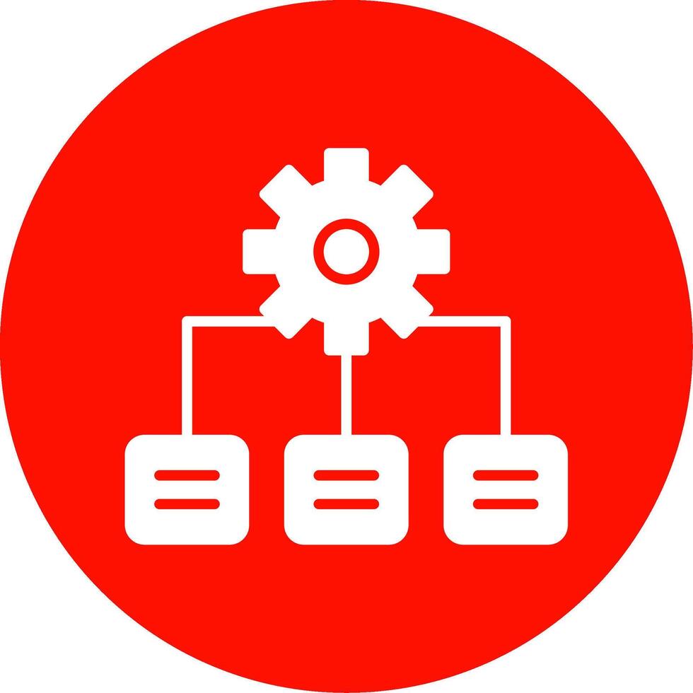 Tasks Multi Color Circle Icon vector