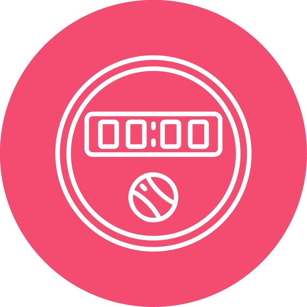 Dial Multi Color Circle Icon vector