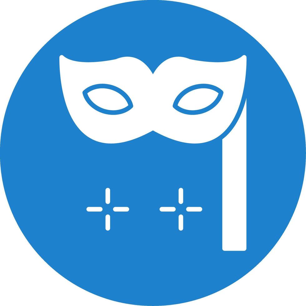 Mask Multi Color Circle Icon vector