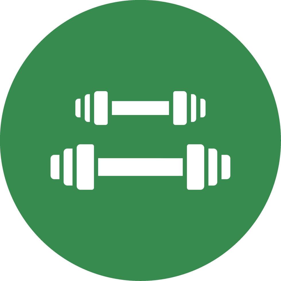 Weightlifting Multi Color Circle Icon vector