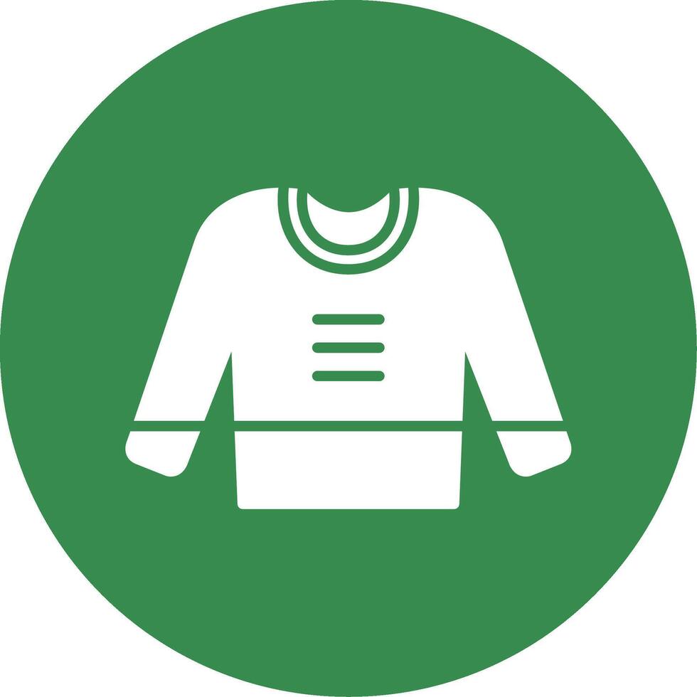 Jumper Multi Color Circle Icon vector