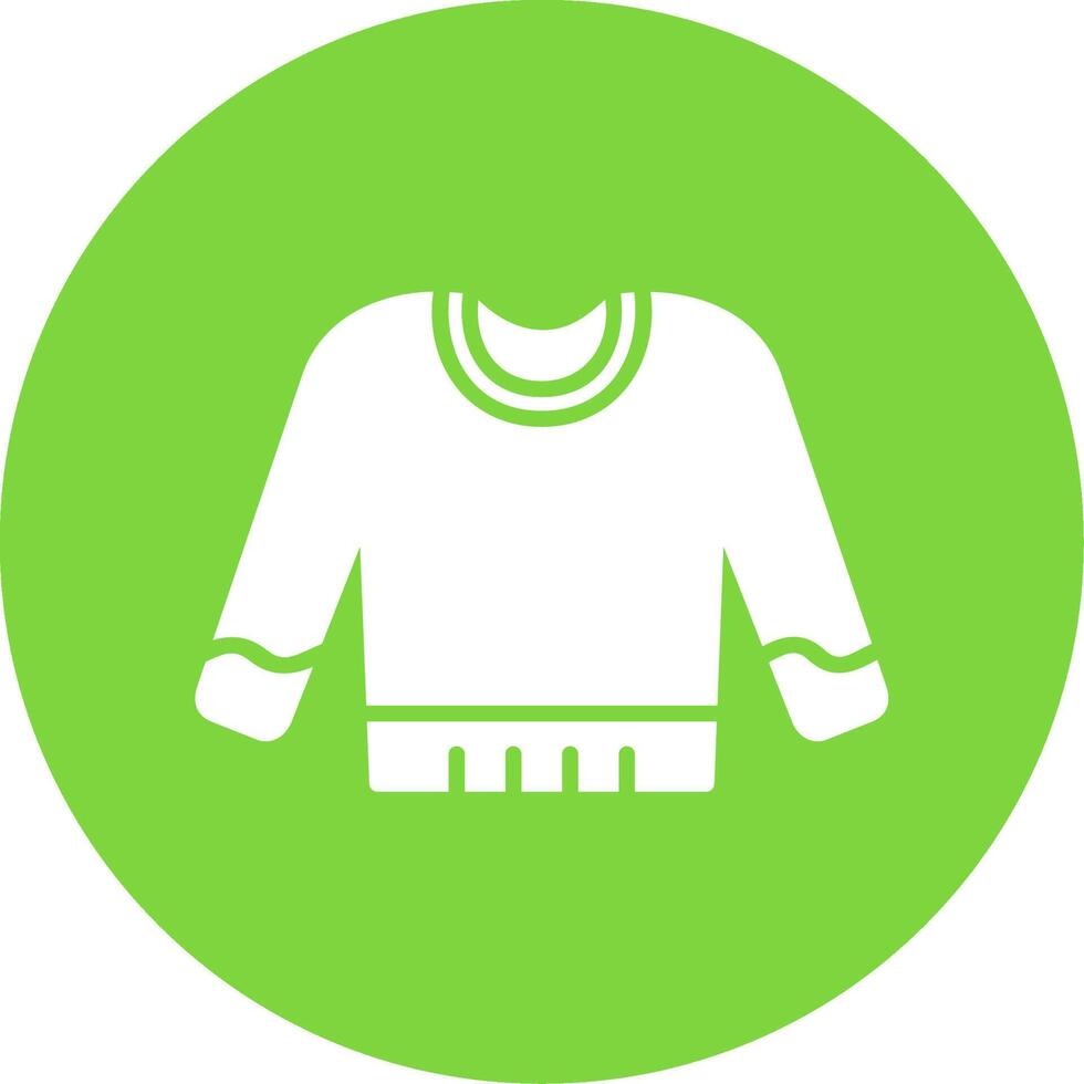 Jumper Multi Color Circle Icon vector