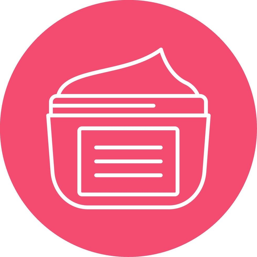 Moisturizer Multi Color Circle Icon vector
