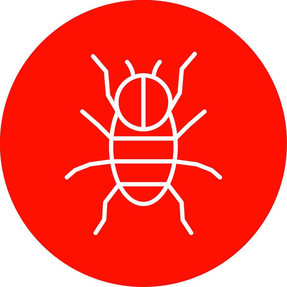 Spider Multi Color Circle Icon vector