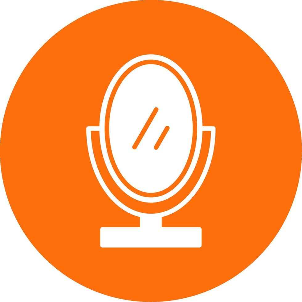 Mirror Multi Color Circle Icon vector