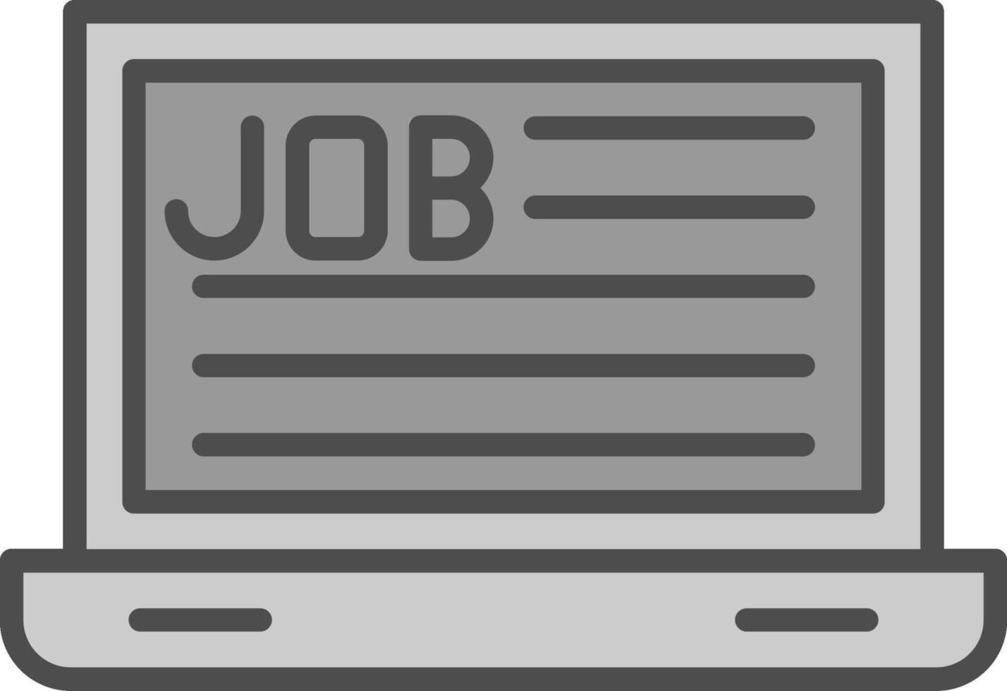 Tool Kit Line Filled Greyscale Icon Design vector