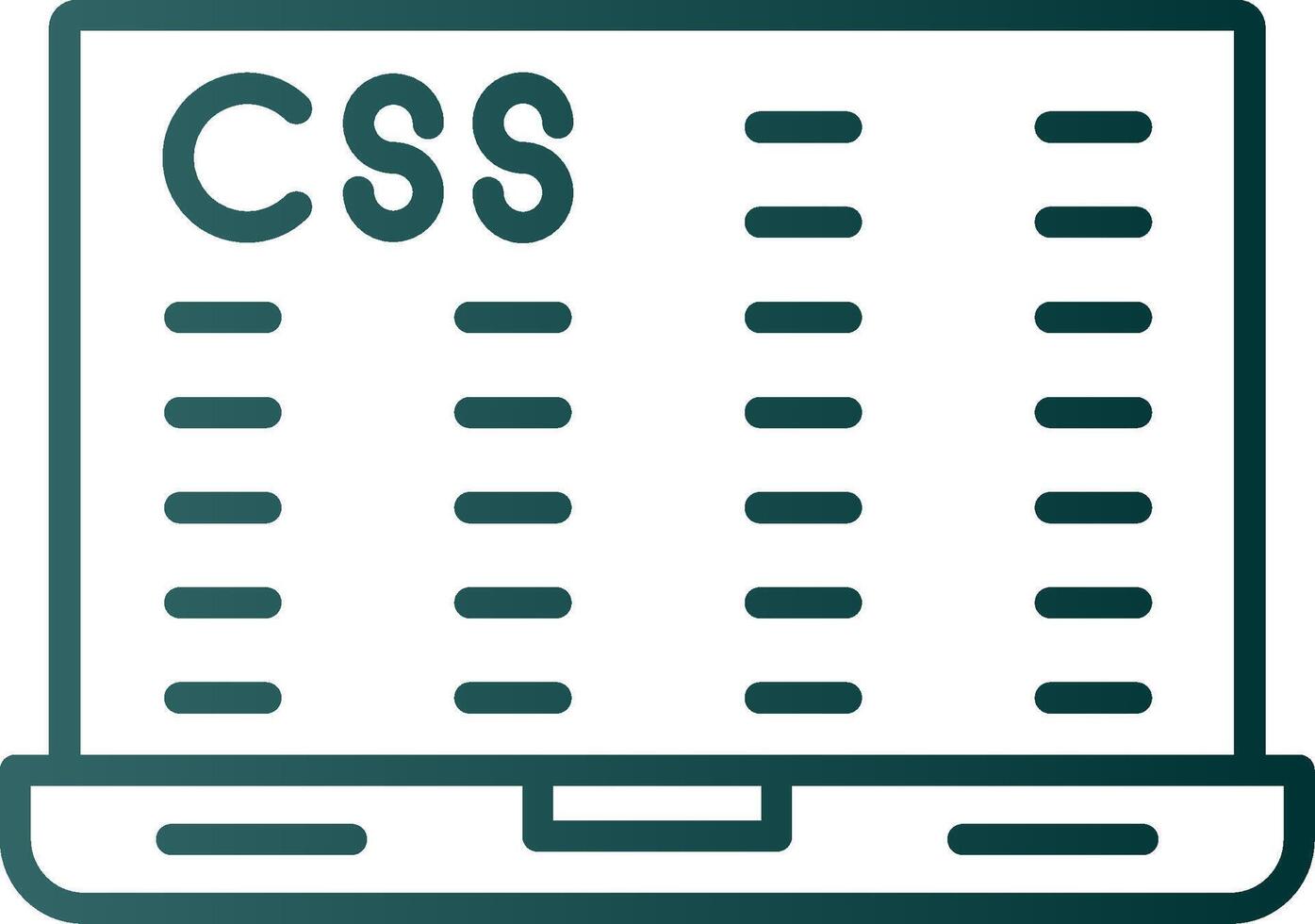 Data Encryption Line Gradient Icon vector
