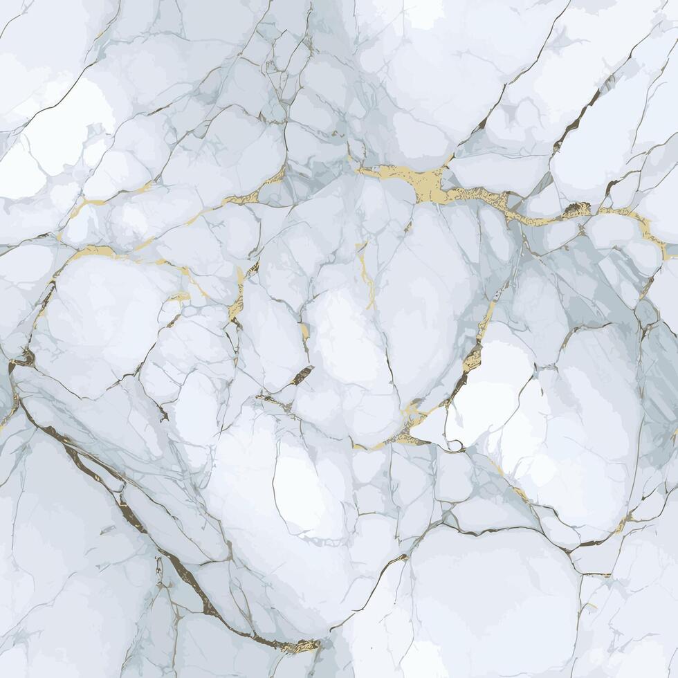 White marble texture seamless pattern vector