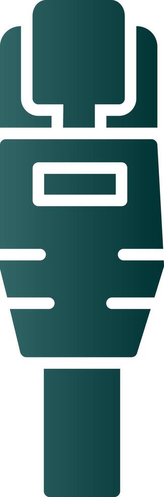 Ethernet Glyph Gradient Icon vector