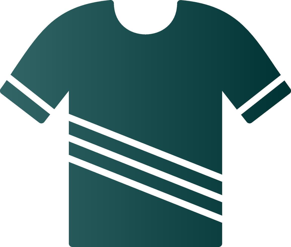 Shirt Glyph Gradient Icon vector