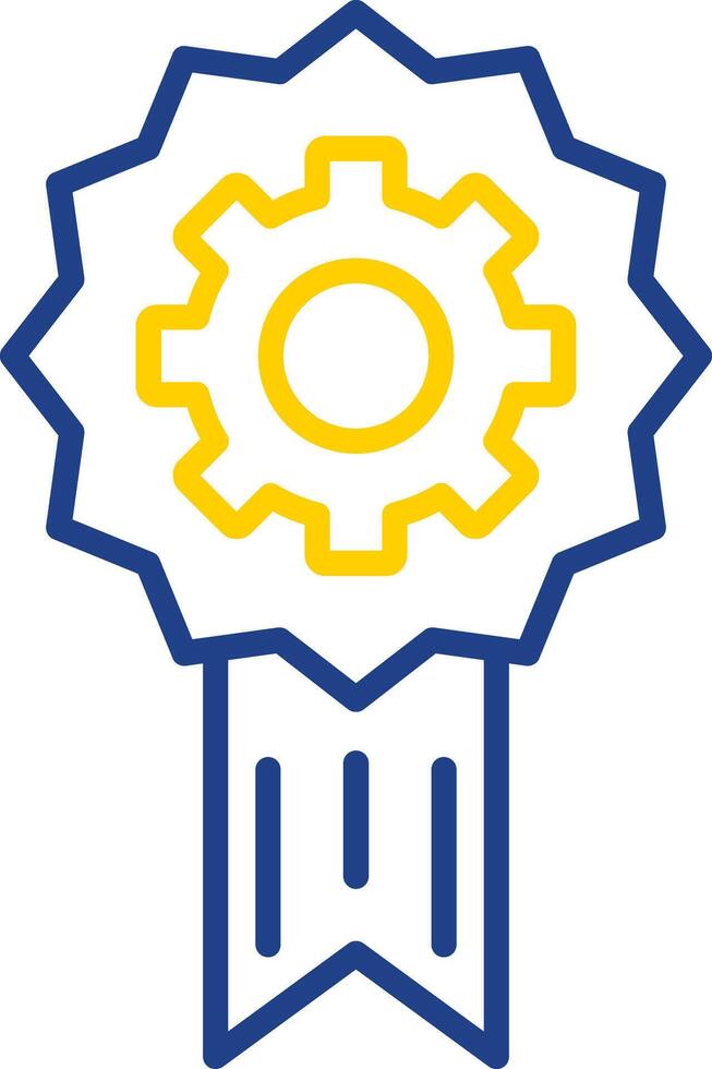 Computer control Line Two Colour Icon Design vector